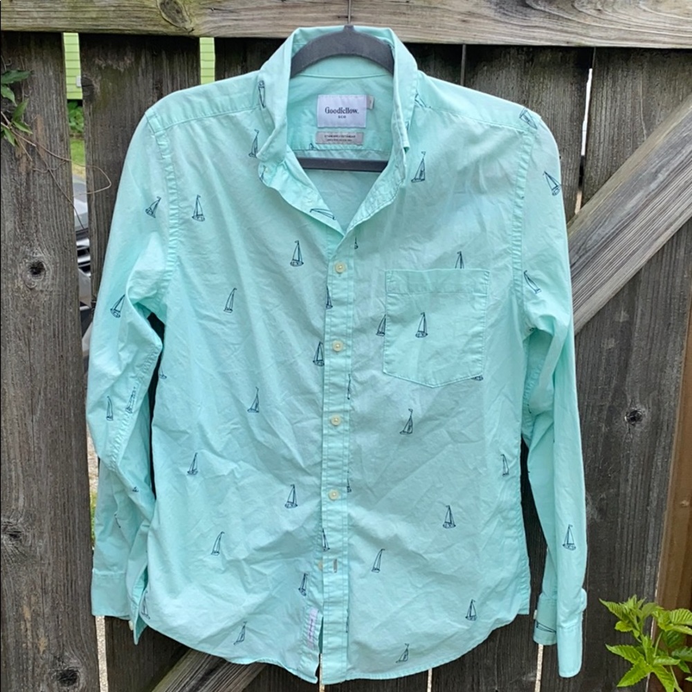 Goodfellow Casual Sailboat Shirt